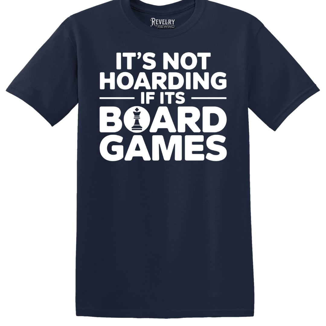 Flatlay of Board Hoarder T-Shirt in Navy