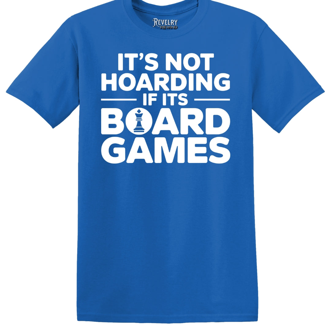 Flatlay of Board Hoarder T-Shirt in Royal