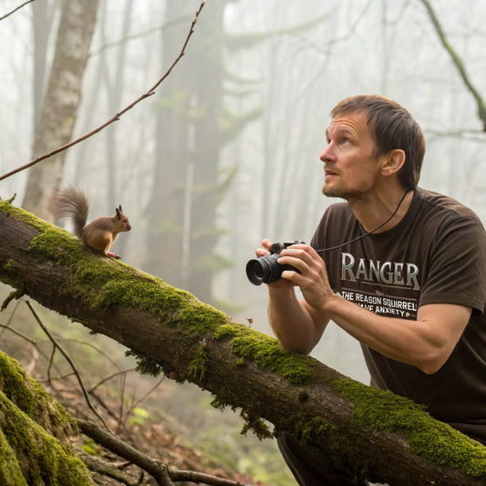 Ranger Squirrel Anxiety T-Shirt