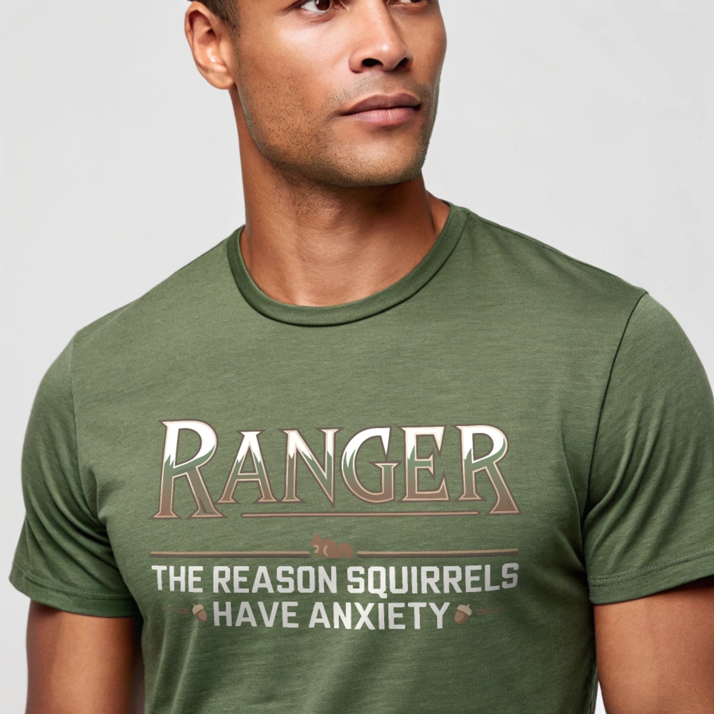 Ranger Squirrel Anxiety T-Shirt