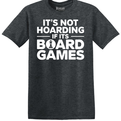 Flatlay of Board Hoarder T-Shirt in Dark Heather