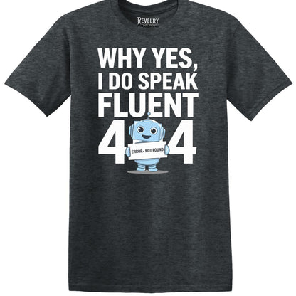 Flatlay of Fluent 404 T-Shirt in Dark Heather