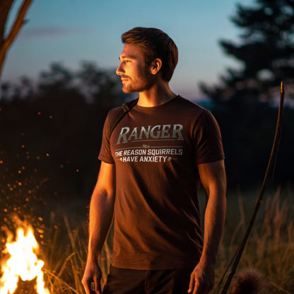 Ranger Squirrel Anxiety T-Shirt
