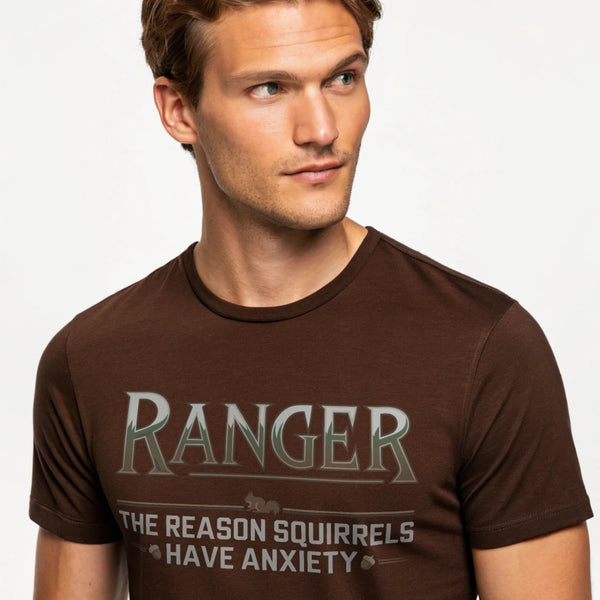 Ranger Squirrel Anxiety T-Shirt